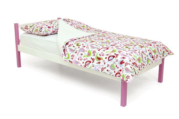 Детская кровать Svogen classic цвет лаванда-белый (Бельмарко)