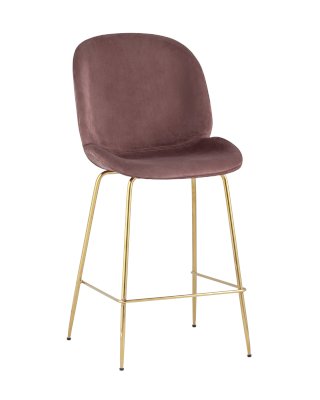 Полубарный стул Турин с золотыми ножками (Stoul Group)